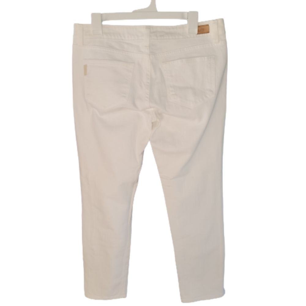 PAIGE white Kylie Crop jeans - Picture 2 of 9